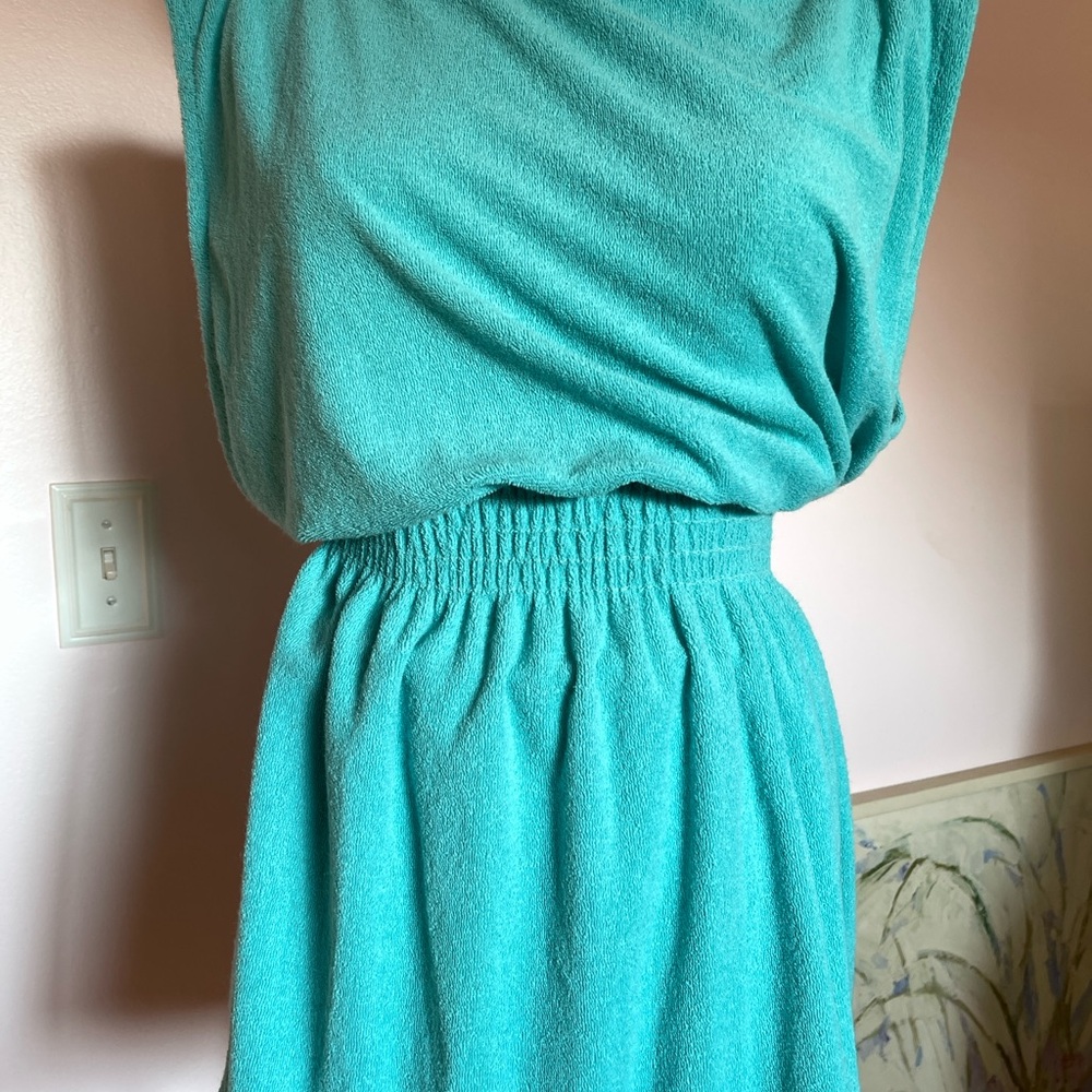 Vintage terry cloth swim cover up - Picture 3 of 11